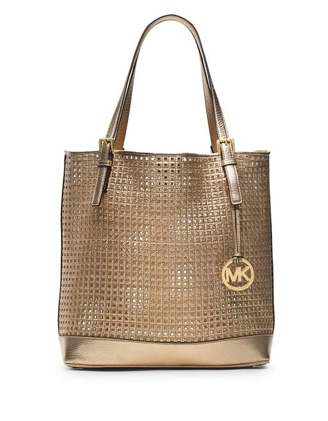 michael kors golden bag|Michael Kors gold handbag sale.